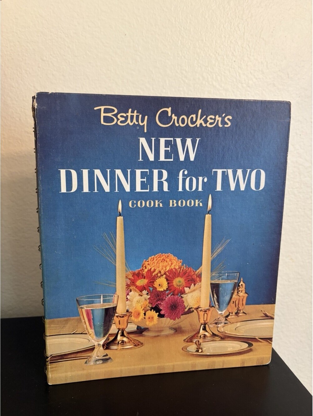 1964 Betty Crocker's New Dinner for Two Cook Book  7th Printing Cookbook Vintage